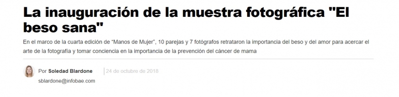 Manos de Mujer 2018