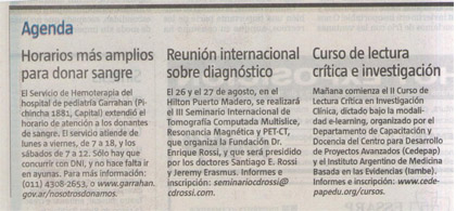 La Nación- 14 De Agosto 2011