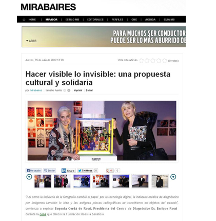 Mirabaires - Sitio Web