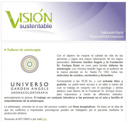 Universo Garden Angels Vision Sustentable - 27 De Septiembre De 2012