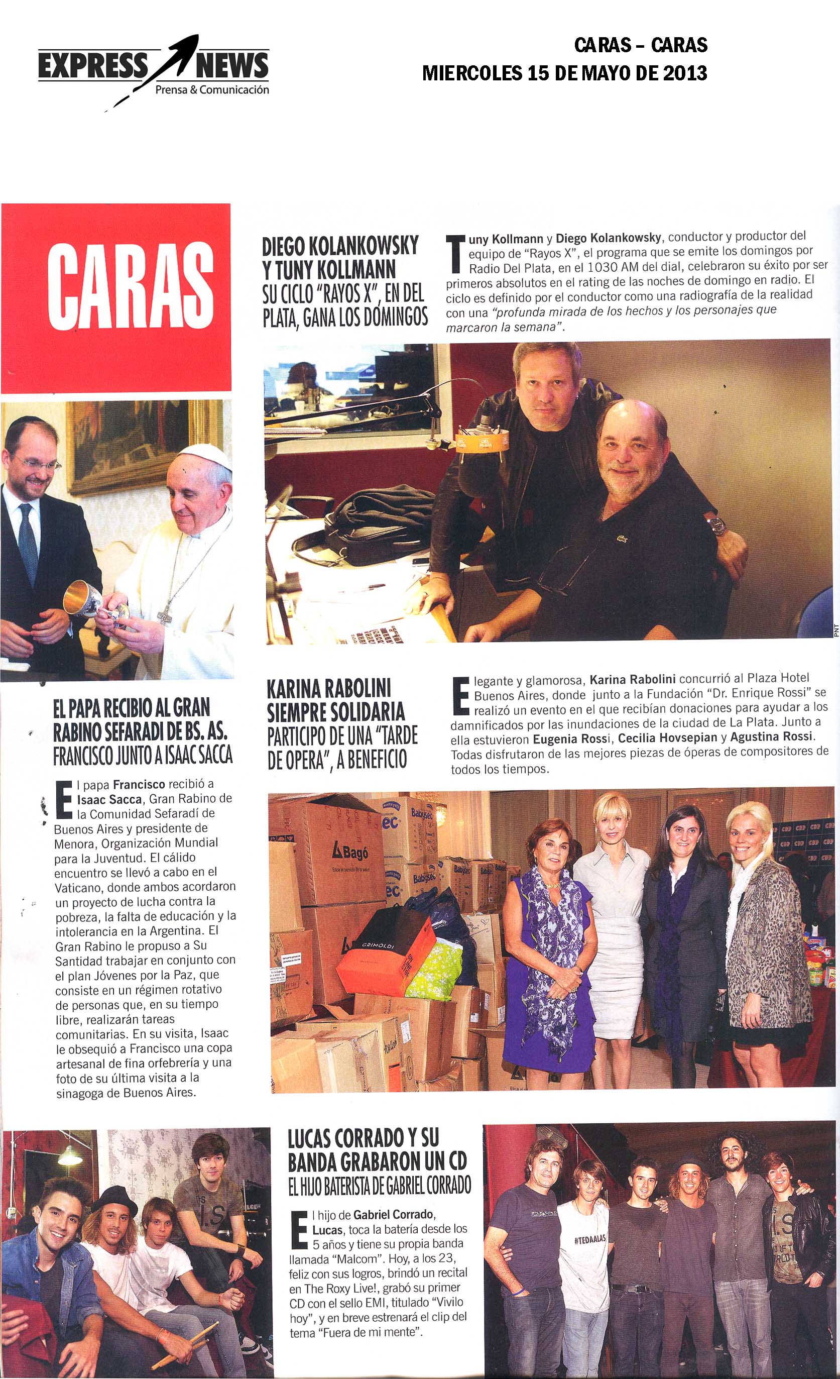 Revista Caras- 15 De Mayo De 2013